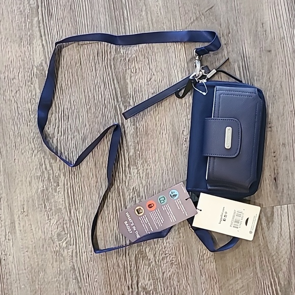 Baggallini Navy Crossbody Bag - Picture 5 of 6